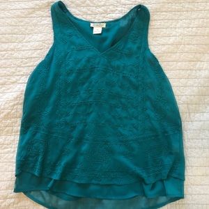 Teal Lucky Brand tank